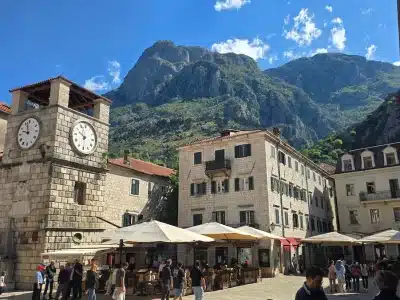 Kotor Old Town – Clock Tower at the Square of Arms, Montenegro